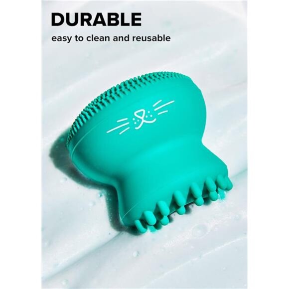 Pawfect Face Scrubber | 3-in-1 Cute Silicone Pore Cleanser - Picture 6 of 7